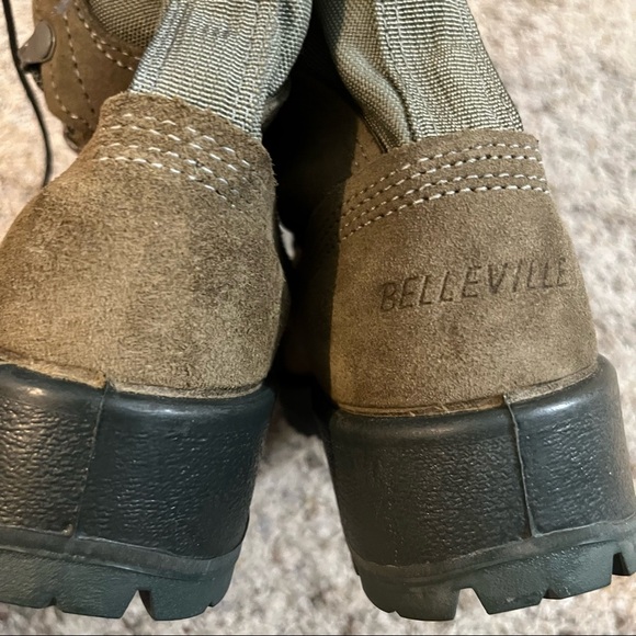 Belleville 600 Sage Green Combat Boots Size 6 - Picture 11 of 14